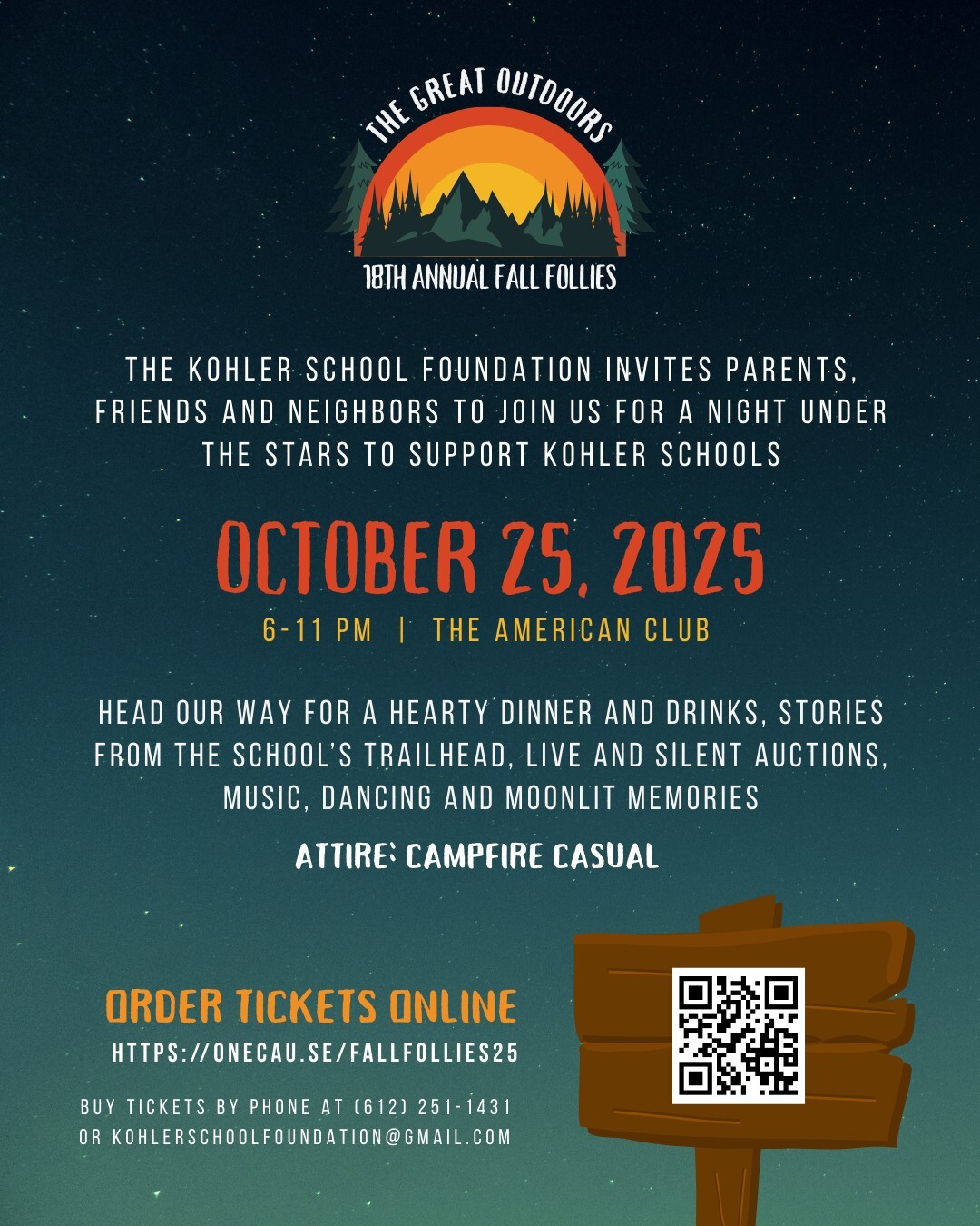 Buy Your Fall Follies Tickets Now!